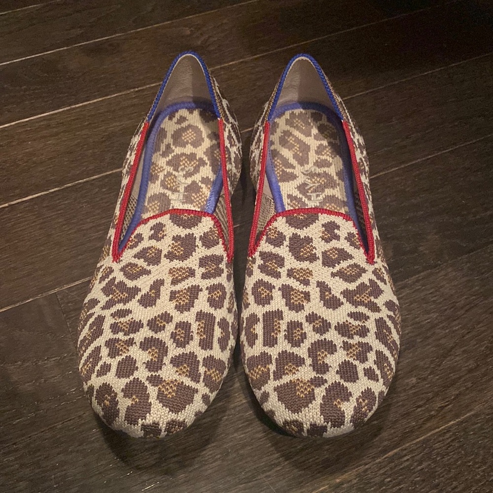 Rothy’s leopard loafer